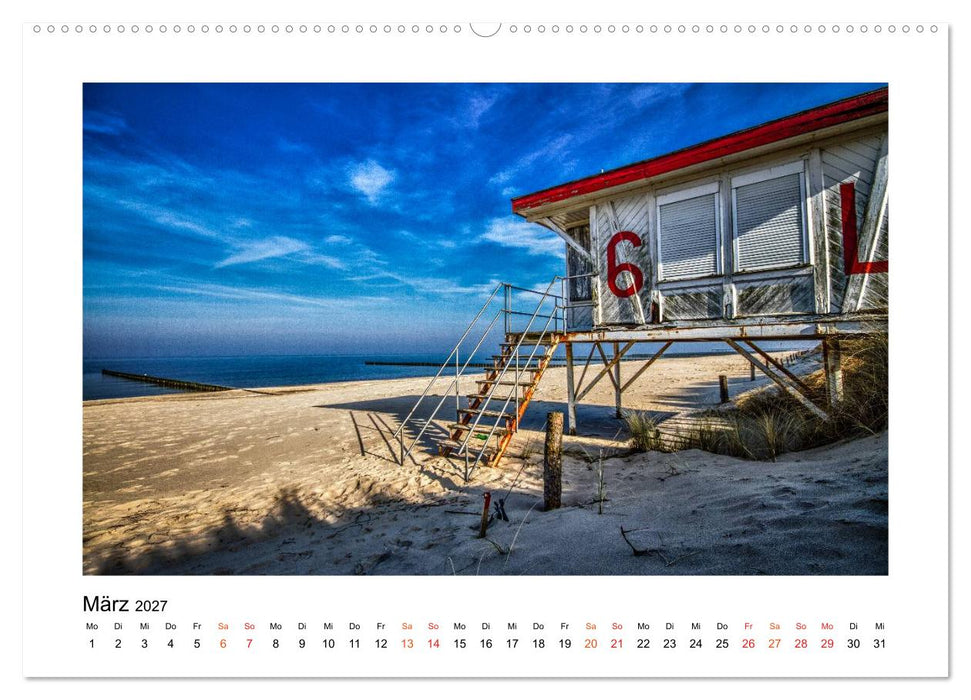Bezauberndes Usedom (CALVENDO Wandkalender 2027)