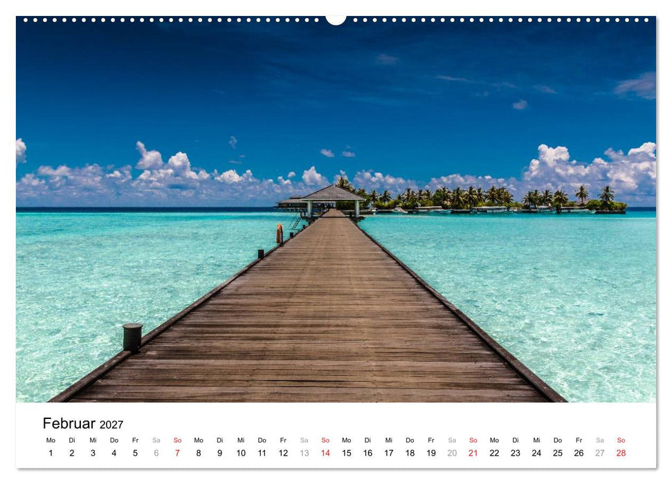 Malediven – Das Paradies im Indischen Ozean III (CALVENDO Wandkalender 2027)