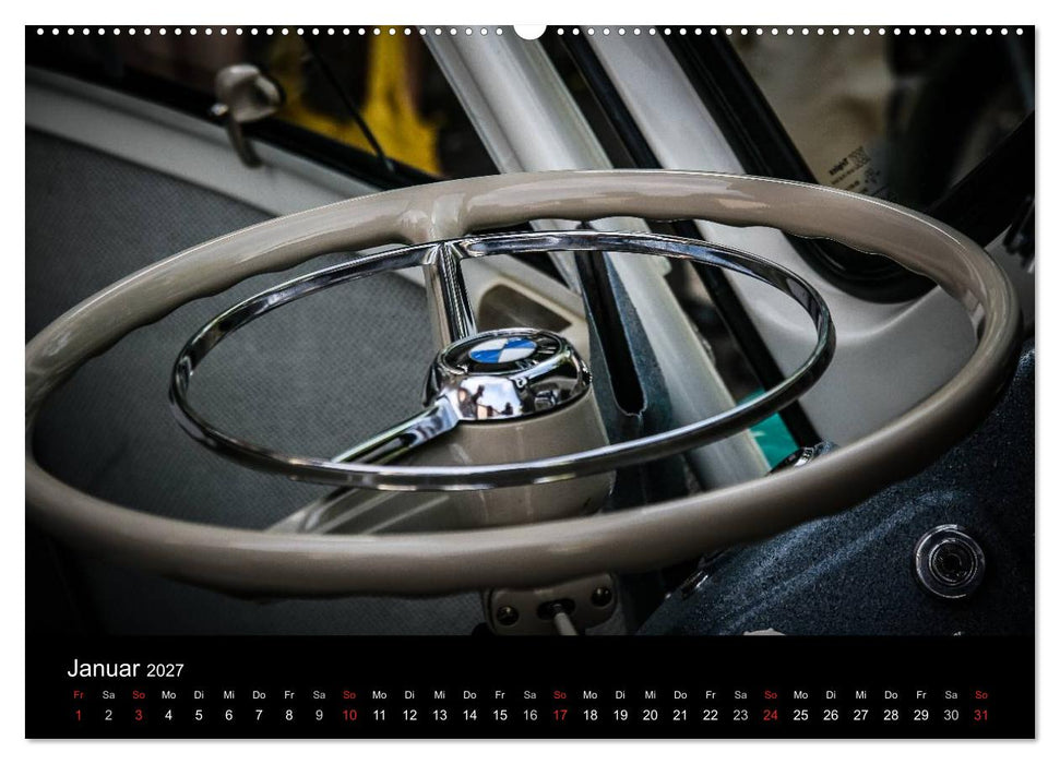 Oldtimer inside (CALVENDO Premium Wandkalender 2027)