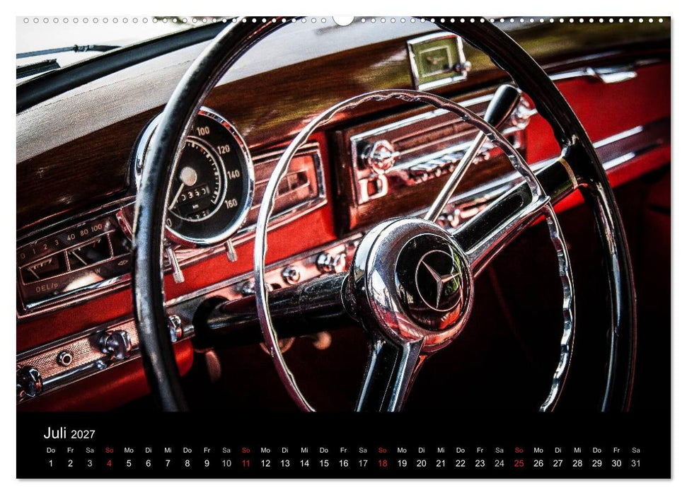 Oldtimer inside (CALVENDO Premium Wandkalender 2027)