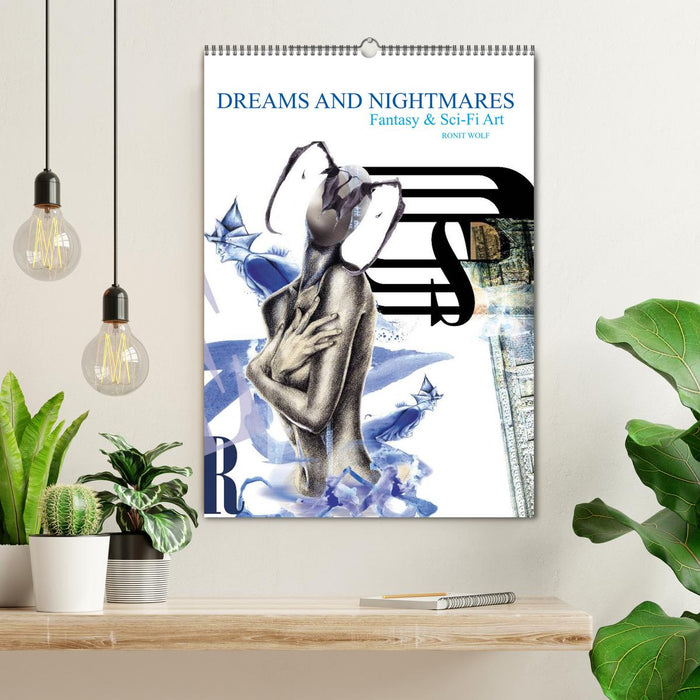 Dreams and Nightmares - Fantasy & Sci-Fi Art / 2027 (CALVENDO Wandkalender 2027)