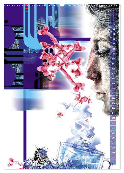 Dreams and Nightmares - Fantasy & Sci-Fi Art / 2027 (CALVENDO Wandkalender 2027)