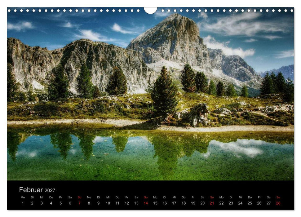Mystische Dolomiten (CALVENDO Wandkalender 2027)