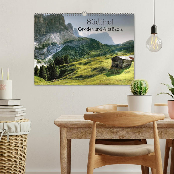 Südtirol - Gröden und Alta Badia (CALVENDO Wandkalender 2027)