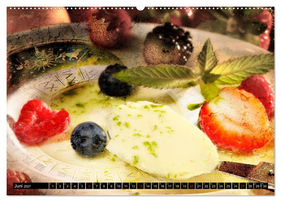 Italian Food - Vintage Design (CALVENDO Premium Wandkalender 2027)