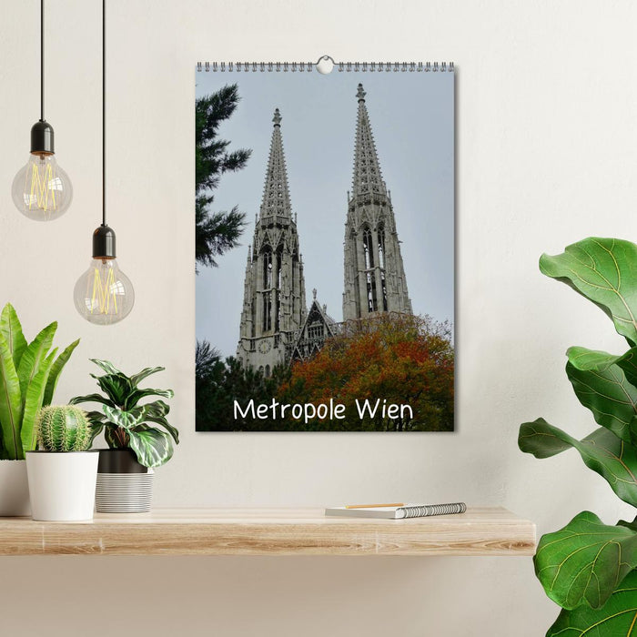 Metropole Wien (CALVENDO Wandkalender 2027)