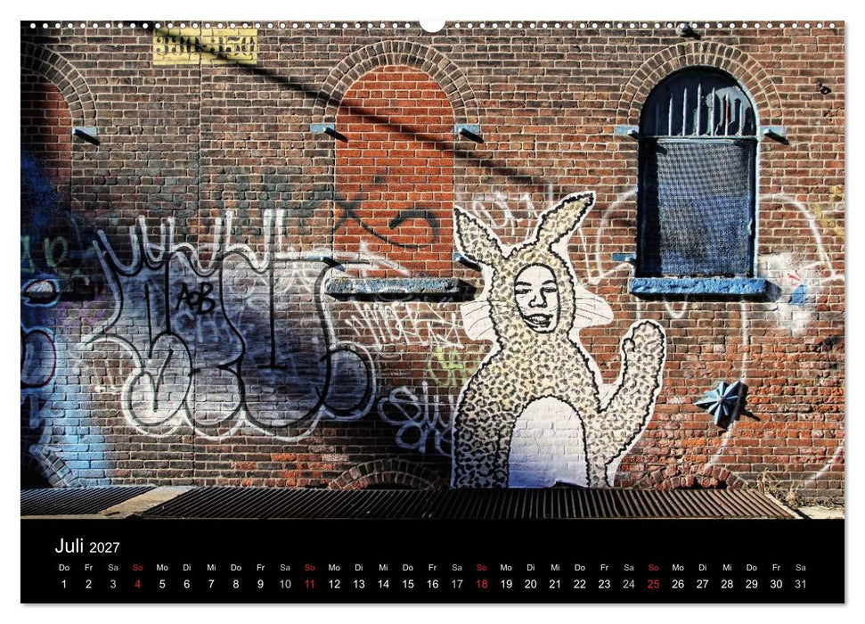 New York Street Art Kalender (CALVENDO Premium Wandkalender 2027)