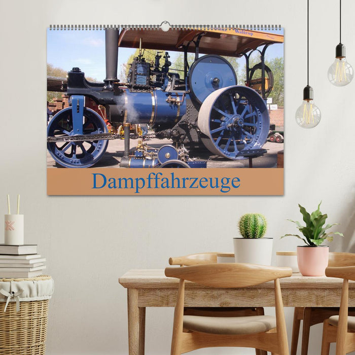 Dampffahrzeuge (CALVENDO Wandkalender 2027)