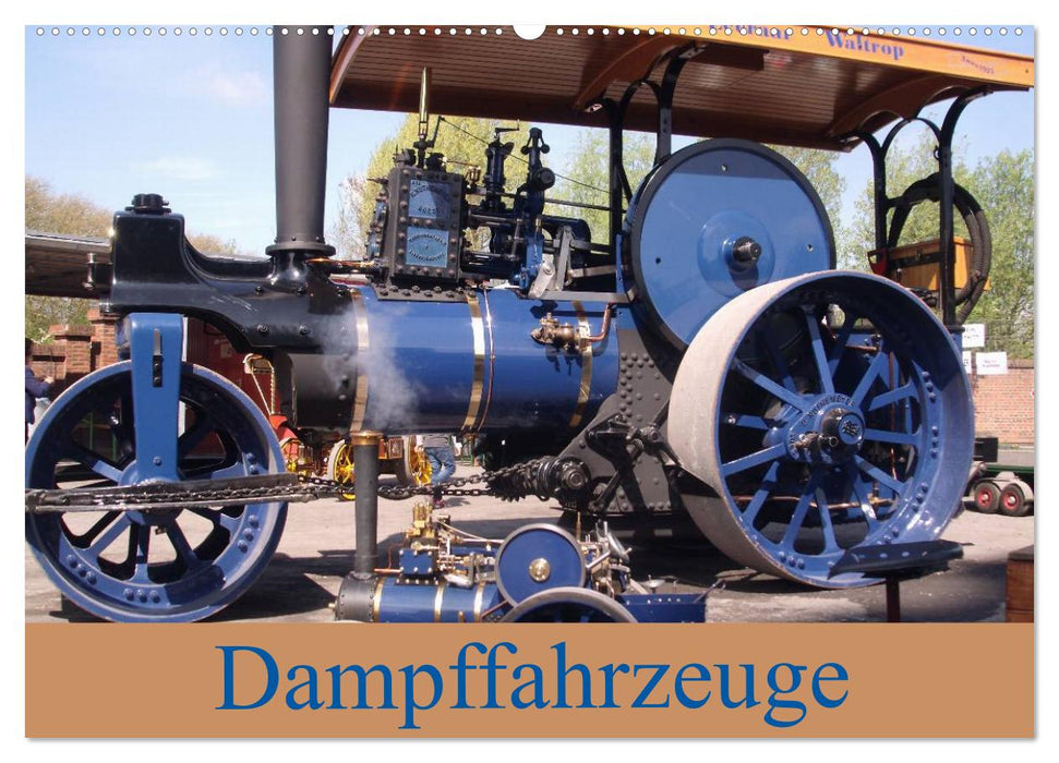 Dampffahrzeuge (CALVENDO Wandkalender 2027)