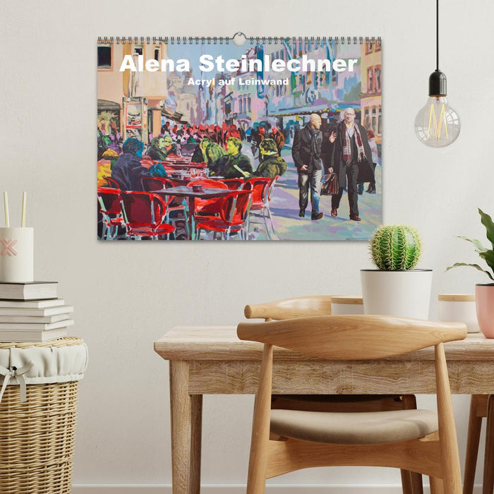 Alena Steinlechner, Acryl auf Leinwand (CALVENDO Wandkalender 2027)