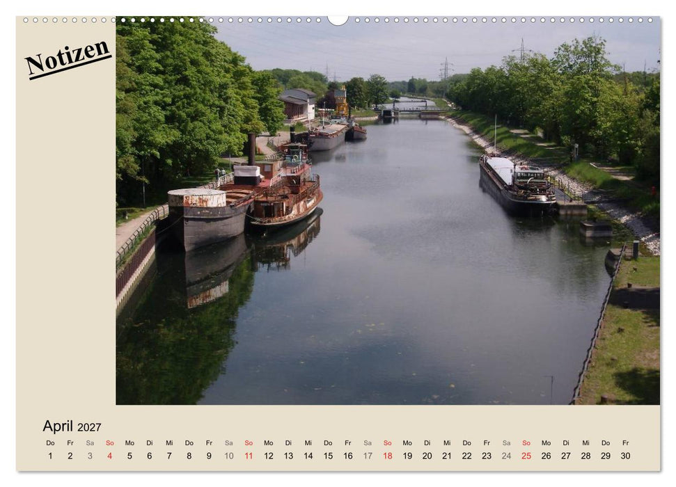 Schiffshebewerk (CALVENDO Wandkalender 2027)