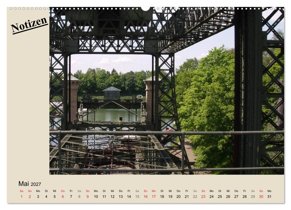 Schiffshebewerk (CALVENDO Wandkalender 2027)