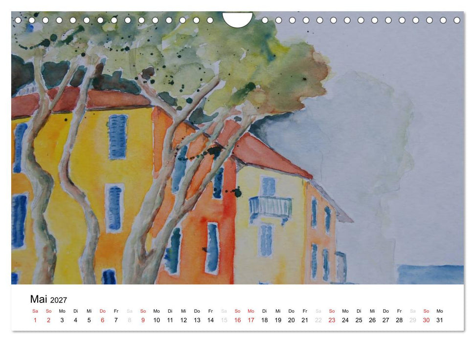 Heike Adam - Italienische Reise (CALVENDO Wandkalender 2027)