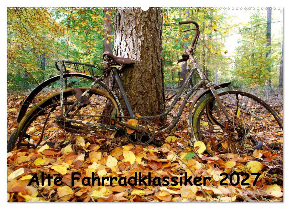 Alte Fahrradklassiker 2027 (CALVENDO Wandkalender 2027)
