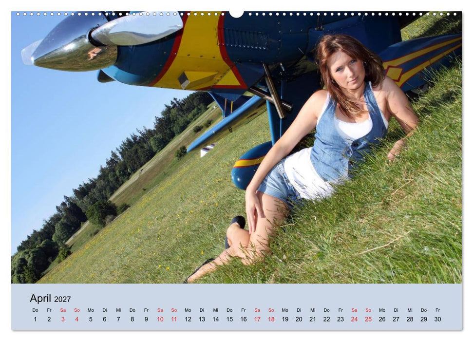 Aircraft Girls 2027 (CALVENDO Premium Wandkalender 2027)