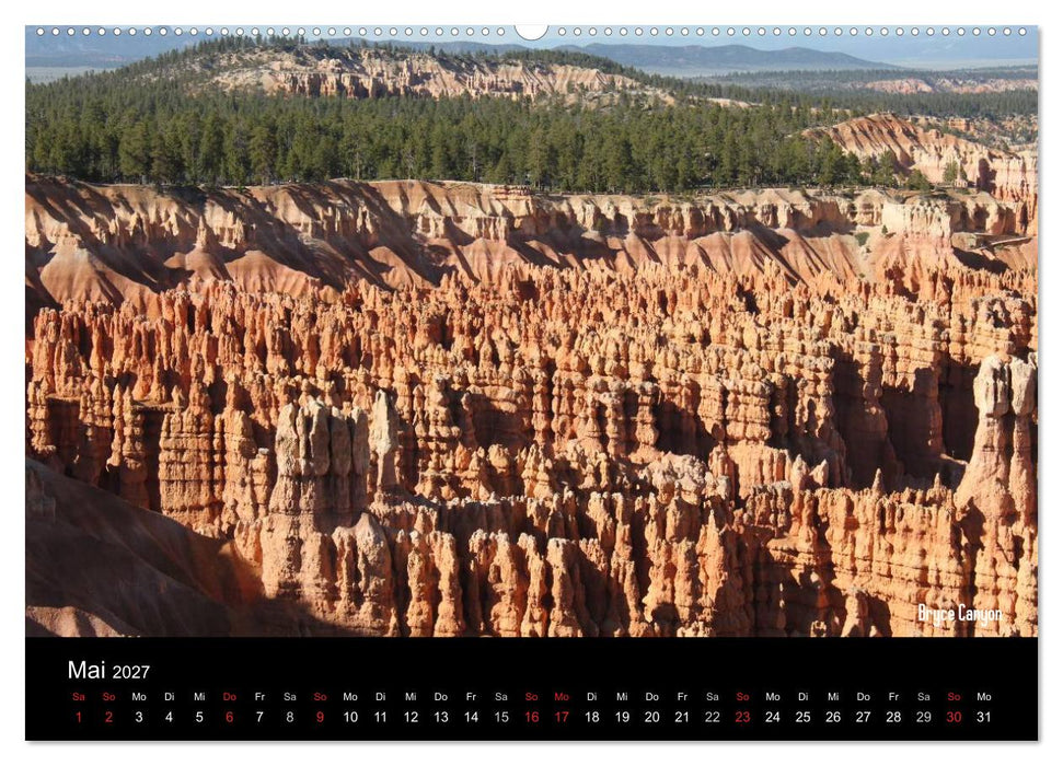 United States National Parks (CALVENDO Wandkalender 2027)