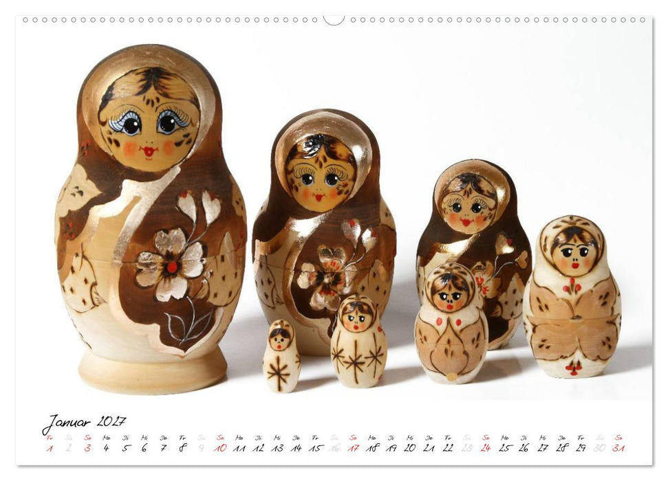 Matroschkas (CALVENDO Wandkalender 2027)