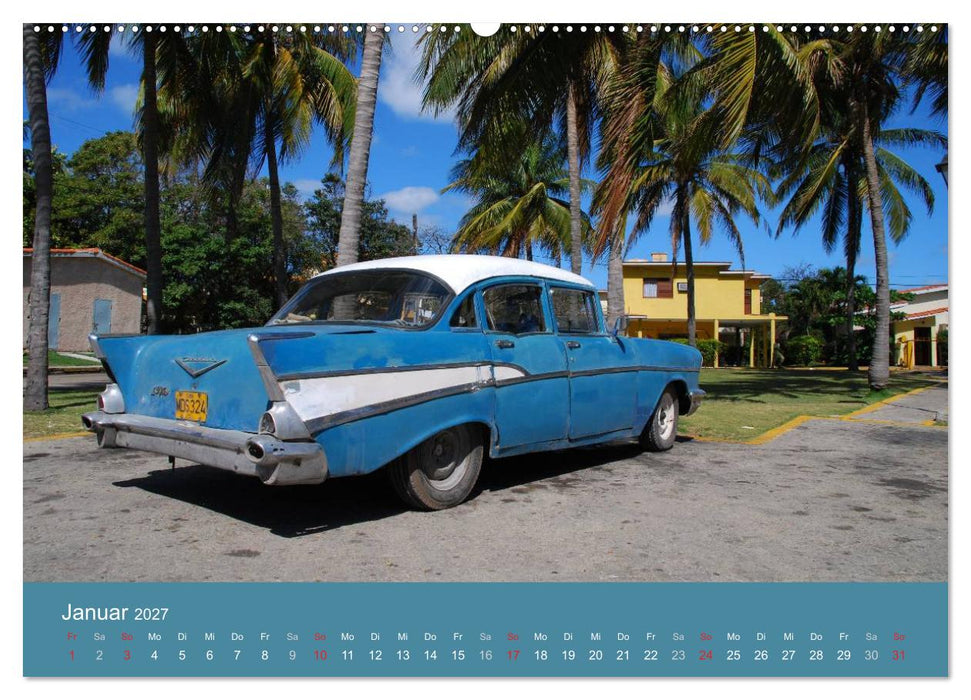 Cars of Cuba 2027 (CALVENDO Premium Wandkalender 2027)
