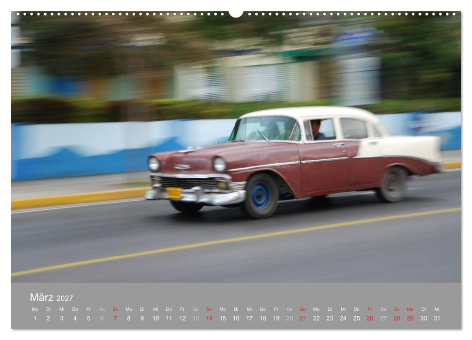 Cars of Cuba 2027 (CALVENDO Premium Wandkalender 2027)
