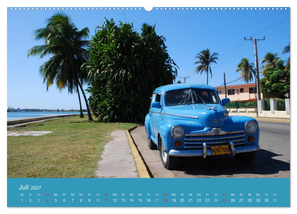 Cars of Cuba 2027 (CALVENDO Premium Wandkalender 2027)