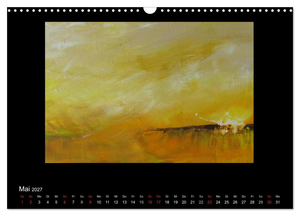 Kunstkalender von Michaela Nagel (CALVENDO Wandkalender 2027)