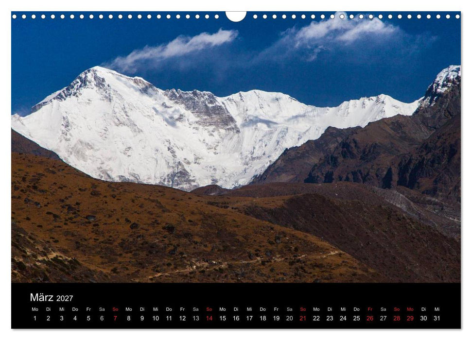 Mount Everest Trek (CALVENDO Wandkalender 2027)
