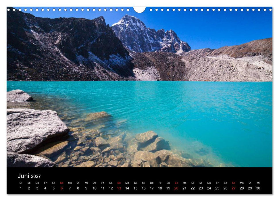 Mount Everest Trek (CALVENDO Wandkalender 2027)