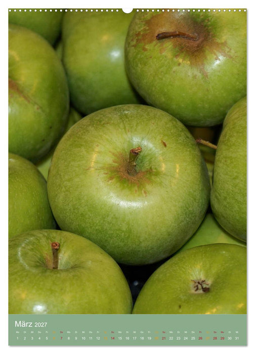 Natürliche Kost - Gesund essen 2027 (CALVENDO Wandkalender 2027)