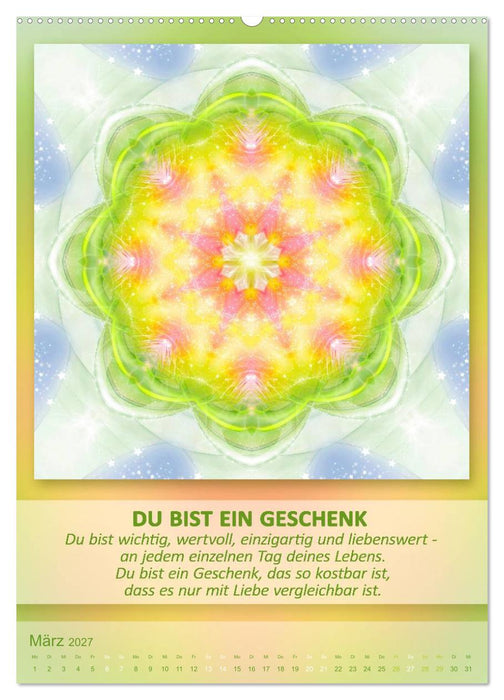Light Energy Mandalas - Kalender - Vol. 1 (CALVENDO Wandkalender 2027)