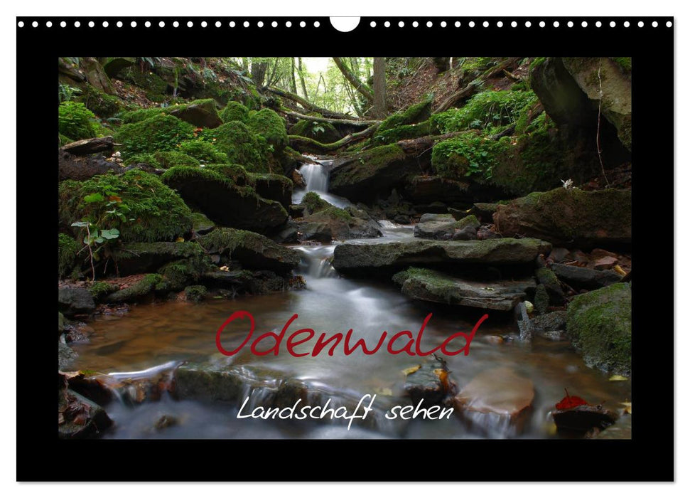 Odenwald - Landschaft sehen (CALVENDO Wandkalender 2027)