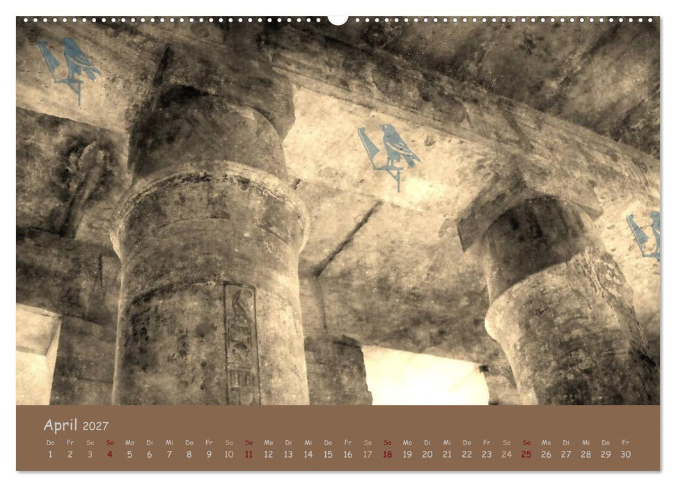 Ägypten Nostalgie & Antike 2027 (CALVENDO Wandkalender 2027)
