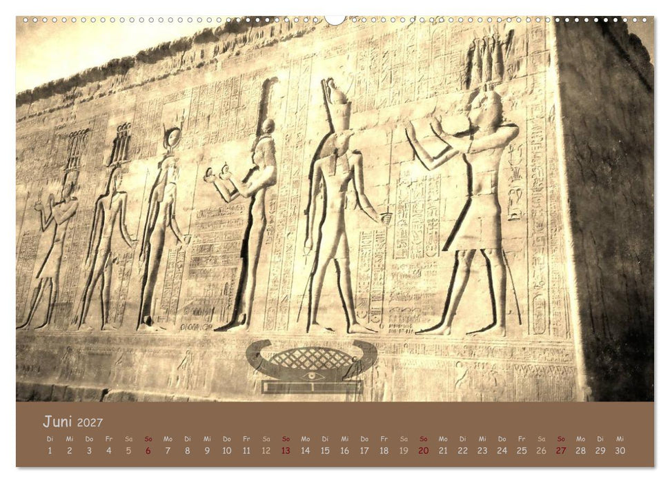 Ägypten Nostalgie & Antike 2027 (CALVENDO Wandkalender 2027)