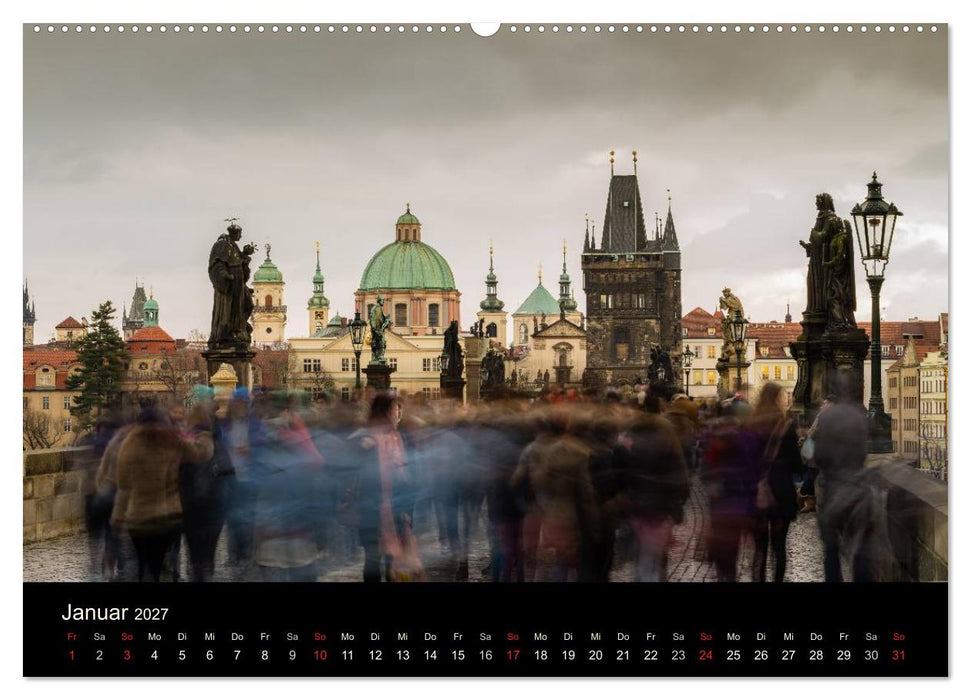 Prag - die goldene Stadt (CALVENDO Wandkalender 2027)