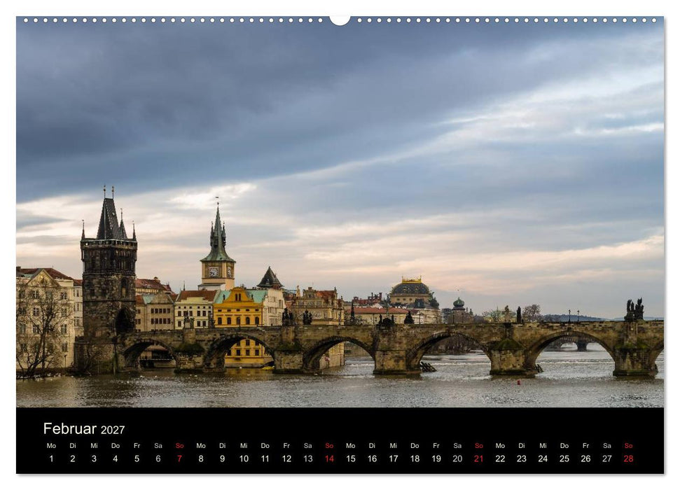 Prag - die goldene Stadt (CALVENDO Wandkalender 2027)