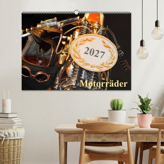 Motorräder (CALVENDO Wandkalender 2027)