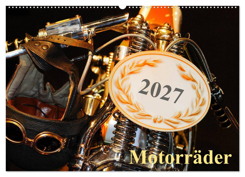Motorräder (CALVENDO Wandkalender 2027)