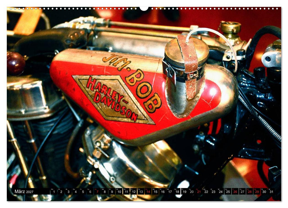 Motorräder (CALVENDO Wandkalender 2027)