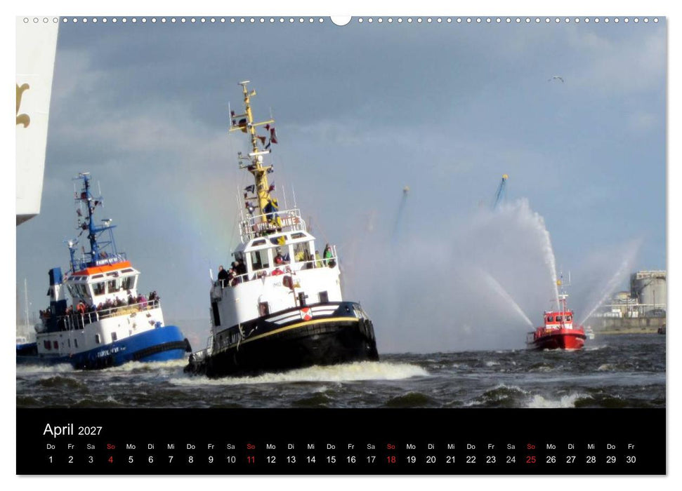 Hamburg Hafengeburtstag (CALVENDO Wandkalender 2027)