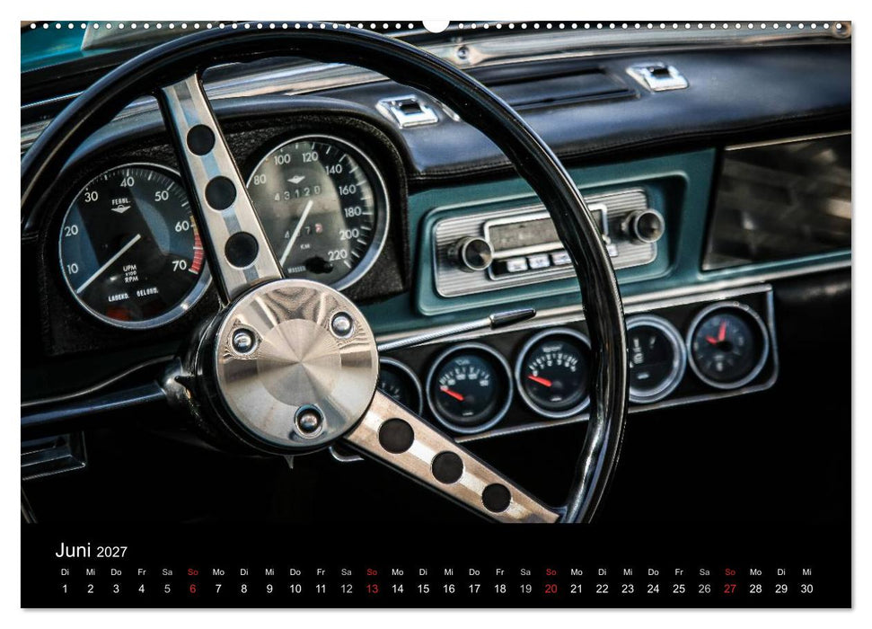 Oldtimer inside (CALVENDO Wandkalender 2027)