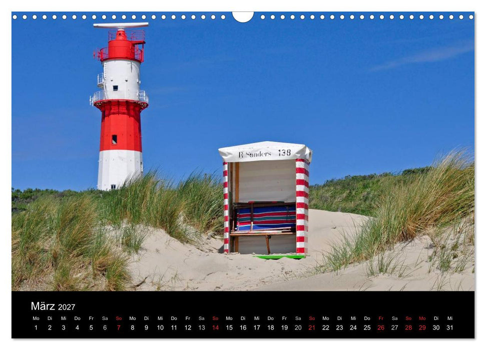 Ostfriesische Inseln (CALVENDO Wandkalender 2027)