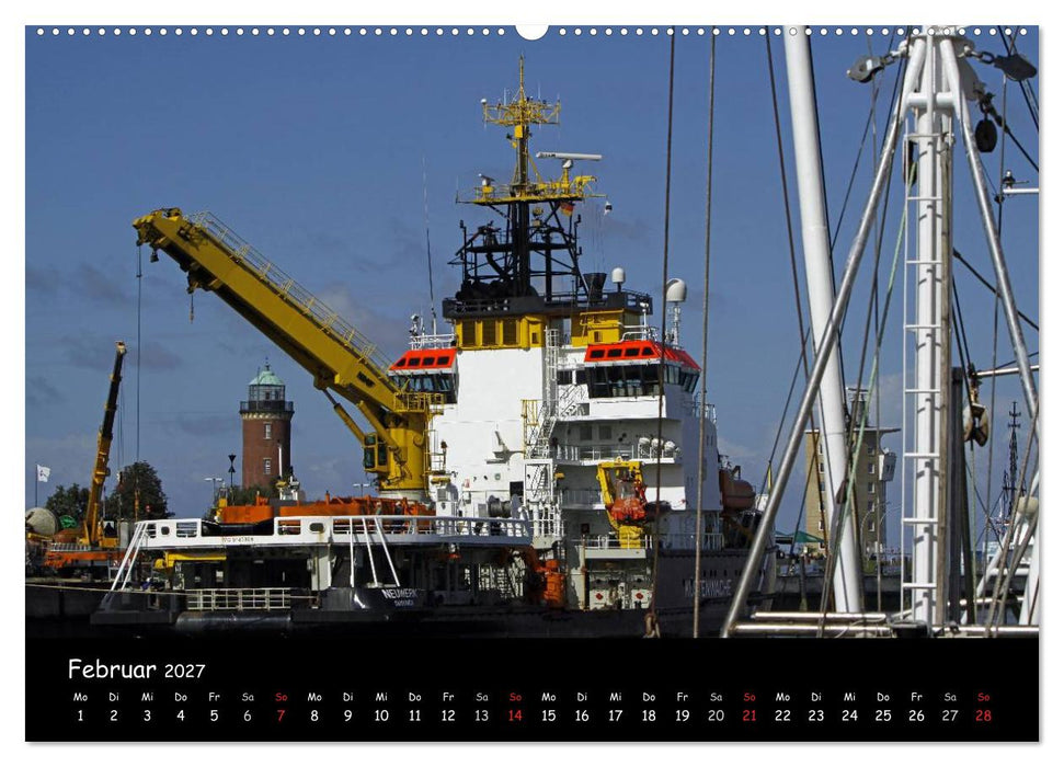 An der Nordseeküste... (CALVENDO Wandkalender 2027)
