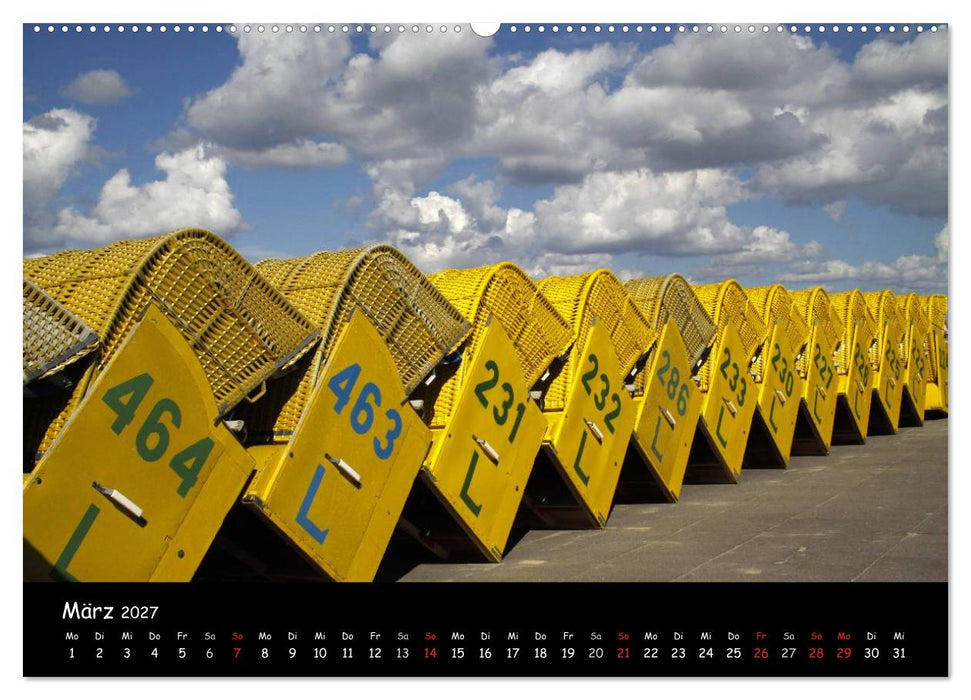 An der Nordseeküste... (CALVENDO Wandkalender 2027)