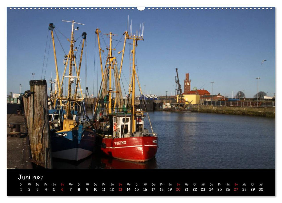 An der Nordseeküste... (CALVENDO Wandkalender 2027)