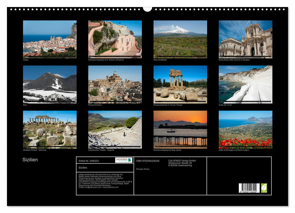 Sizilien (CALVENDO Wandkalender 2027)