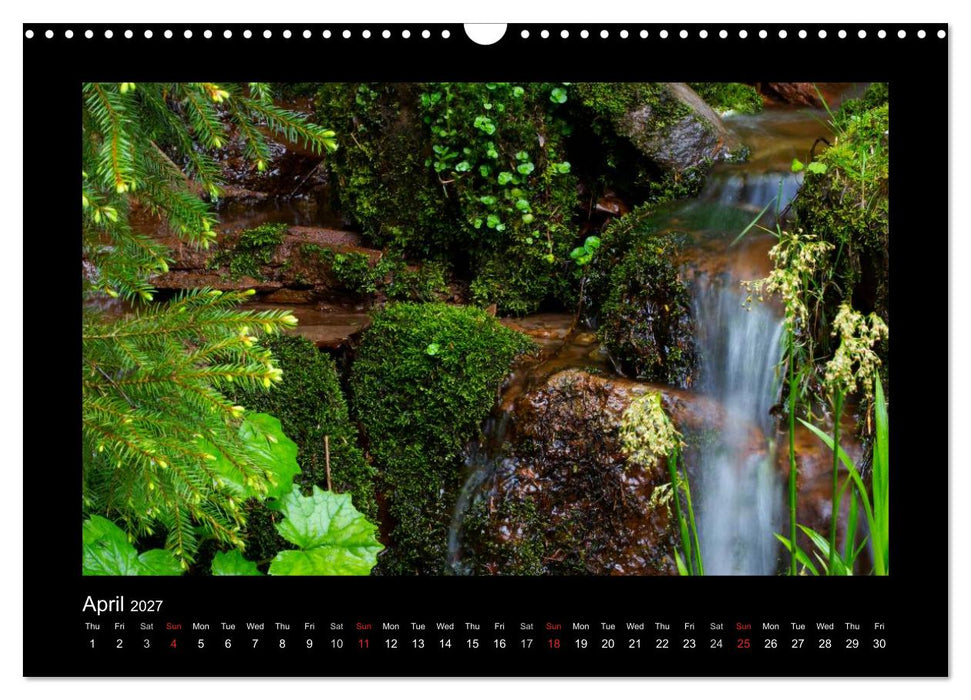 The Black Forest - UK Version (CALVENDO Monthly Calendar 2027)