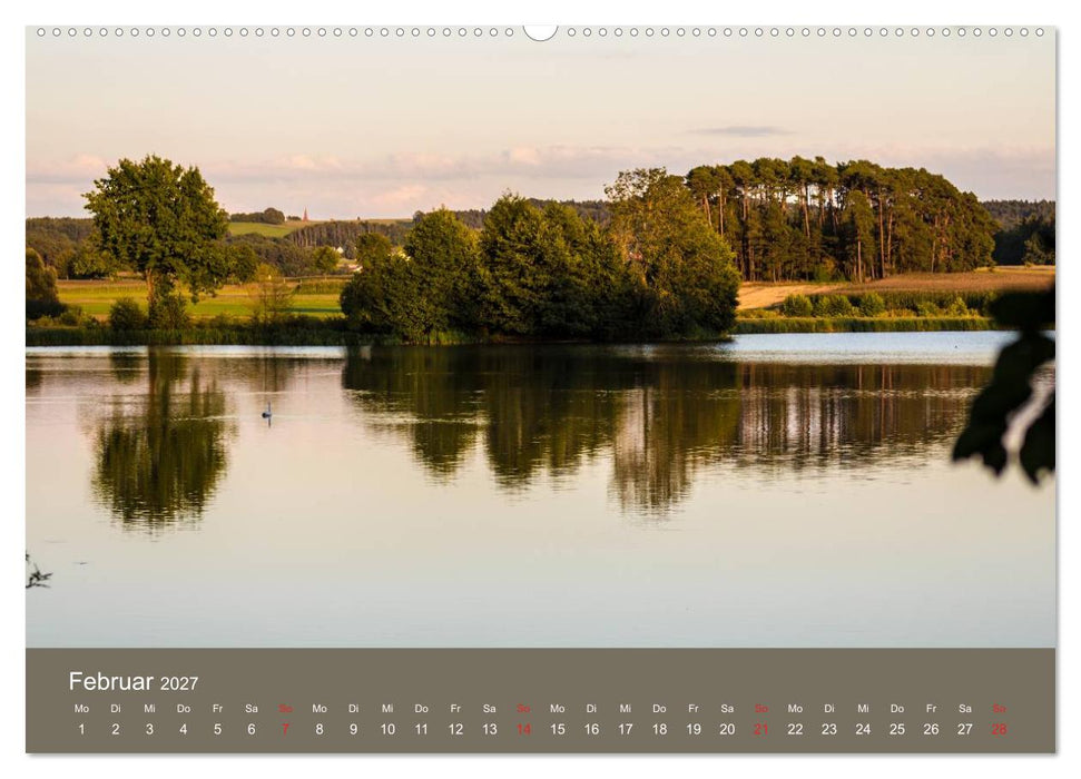 Mittelfranken - Das fränkische Seenland (CALVENDO Wandkalender 2027)