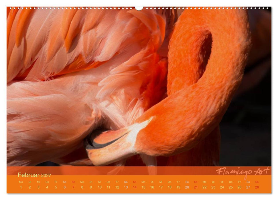 Flamingo Art 2027 (CALVENDO Premium Wandkalender 2027)