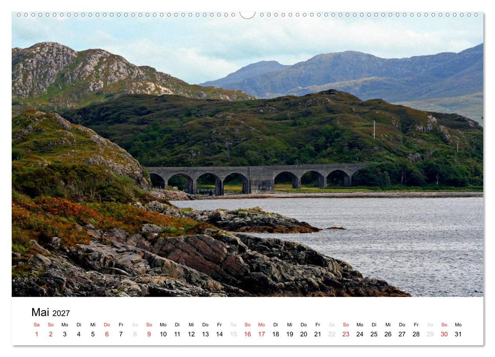 Western Highlands - Schottland (CALVENDO Premium Wandkalender 2027)