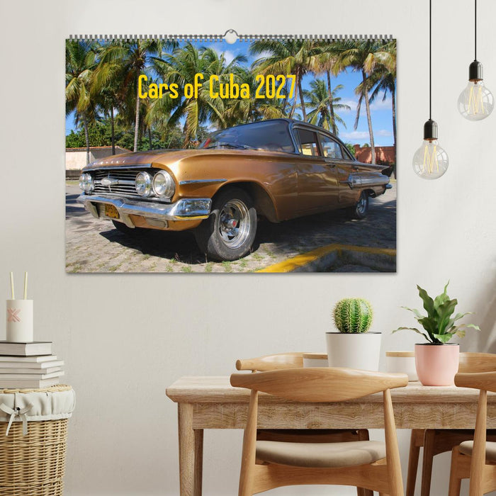 Cars of Cuba 2027 (CALVENDO Wandkalender 2027)