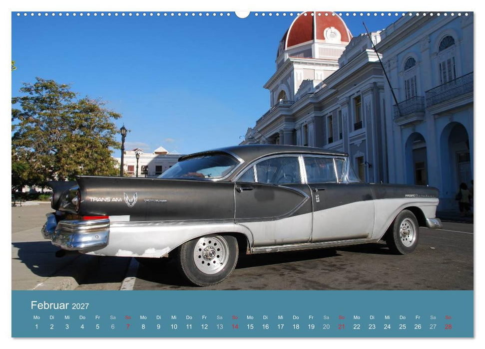 Cars of Cuba 2027 (CALVENDO Wandkalender 2027)
